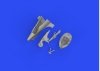 Eduard 648772 A6M2 tailwheel PRINT EDUARD 1/48
